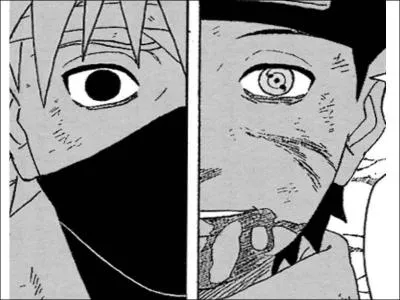 A son arrive, il est la cible d'une mauvaise farce de Naruto qu'il ne semble gure apprcier. Que dit-il ?