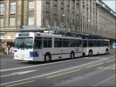 O se situe ce trolleybus 1  Lausanne ?