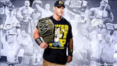 Combien de fois John Cena a-t-il t champion WWE ?