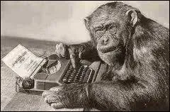 Un singe scribe ! C'est la langue liturgique des chrtiens d'gypte :