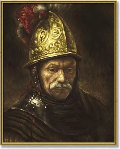 Qui a peint  L'homme au casque d'or  ?