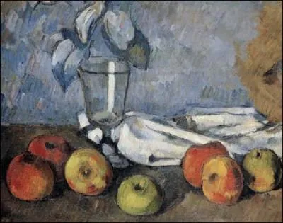 Quels fruits accompagnent le verre de Paul Czanne ?