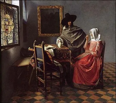 Que boit cette jeune fille reprsente par Johannes Vermeer ?