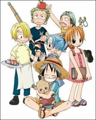 Les cinq premiers membres de l'quipage :