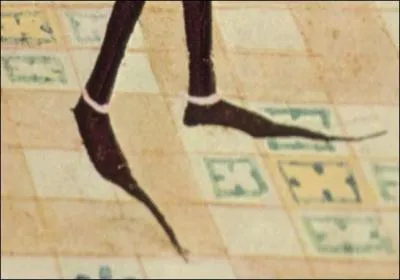 Quelle est cette chaussure du Moyen ge (XIVe sicle) autant pour les femmes que pour les hommes ?