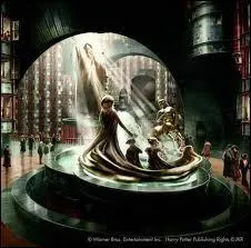 Comment s'appelle la fontaine du ministre de la Magie ?