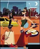 Vie luxueuse et inactive.