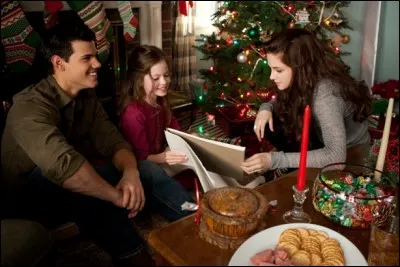 Quel est le nom de famille que donne Bella à Jacob et Renesmée sur les faux passeports ?