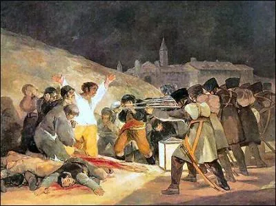 De qui est ce chef-d'oeuvre qui a pour titre  Tres de Mayo  ou encore  Les fusills du 3 mai 1808 ?