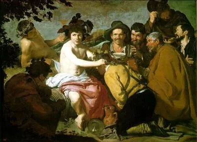 Quel est l'auteur de cette uvre dont le nom est  Le festin de Bacchus  ?