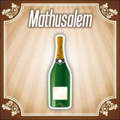 Nous sommes nombreux, la bouteille est un mathusalem, quelle est sa contenance ?