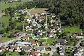 Voici le village lorraine du Syndicat vu du ciel. Il se situe dans le dpartement n ...