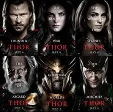Lequel des ces acteurs n'est pas dans Thor 2 ?