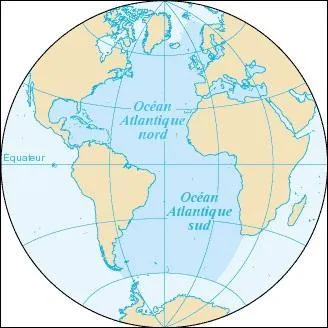 L'ocan Atlantique est le plus vaste ocan du monde.
