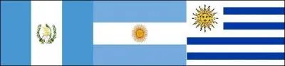 Quelle image correspond au drapeau de l'Argentine ?