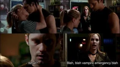 Dans l'pisode 5, Bill rompt avec Sookie en lui disant qu'il a couch avec...