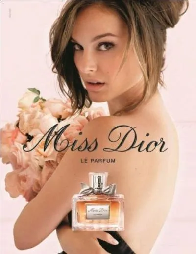 Par qui Natalie Portman a-t-elle t dirige dans ses pubs pour les parfums de Christian Dior ?
