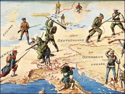 Quelle ville française d'importance est occupée dès le 4 septembre 1914 ?