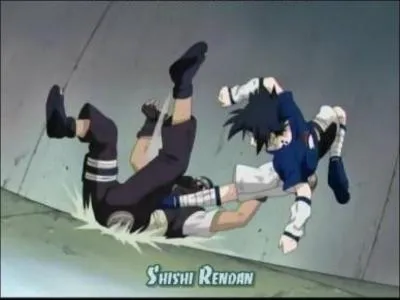 Quel est l'enchainement utilis par Sasuke ?