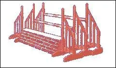 Comment s'appelle l'obstacle sur la photo ?