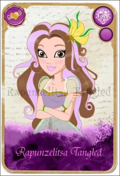 Ranpuselista Tangled est la fille de ...