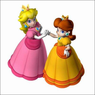 Dans la srie des jeux Mario, la princesse Peach a une amie  la robe orange. Comment s'appelle-t-elle ?