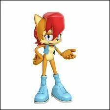 Sally est-elle la plus ge de toutes les filles du groupe de Sonic ?