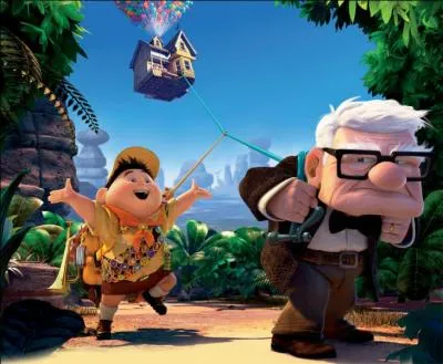 Dans quelle socit de production le film d'animation  L-haut  a-t-il t ralis ?