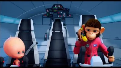 Dans quelle socit de production le film d'animation  Les Chimpanzs de l'Espace 2  a-t-il t ralis ?