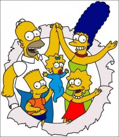 Dans 'Les Simpson', quels sont les prnoms des membres de la famille Simpson ?