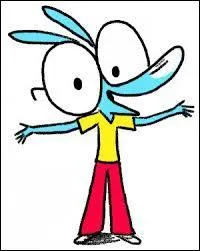 Si, c'est bien un ne ! Quel est le nom de ce petit ne bleu  lunettes ?