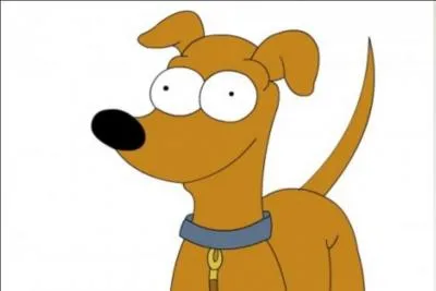 Comment appelle-t-on le chien des Simpson ?