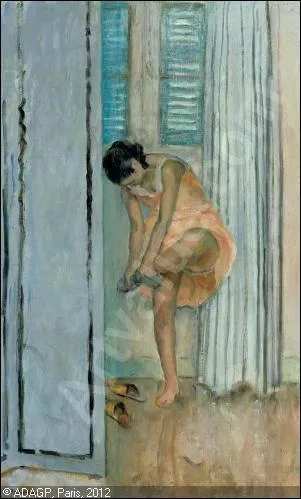 Qui a peint Femme tant son bas ?