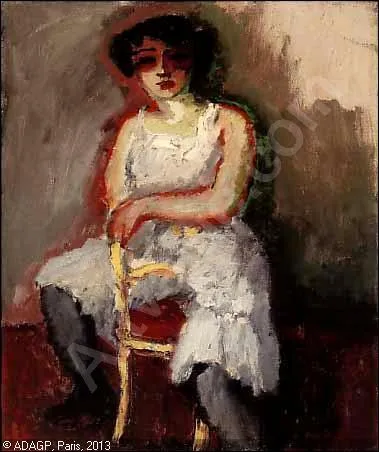 Qui a peint Femme aux bas noirs ?