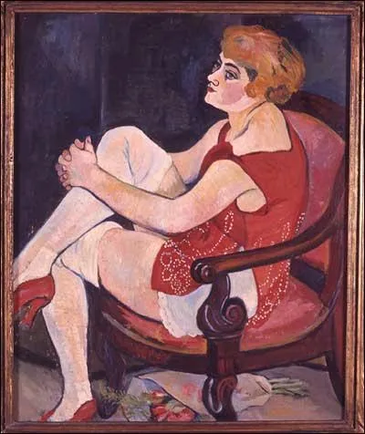 Qui a peint Femme aux bas blancs ?