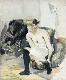 Qui a peint La femme aux bas ?
