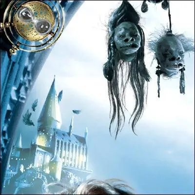 "Parle-moi, Serpentard, le plus grand des quatre de Poudlard. "