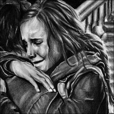 Pauvre Hermione. Qui serre-t-elle dans ses bras ? N'hésitez pas à zoomer pour voir plus en détail !