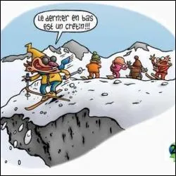 C'est la montagne des crtins !