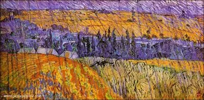 Qui a peint Paysage de pluie ?