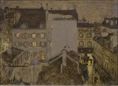Qui a peint Montmartre sous la pluie ?