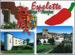Nous partons  Espelette, commue rpute pour son piment. Nous serons en rgion ...
