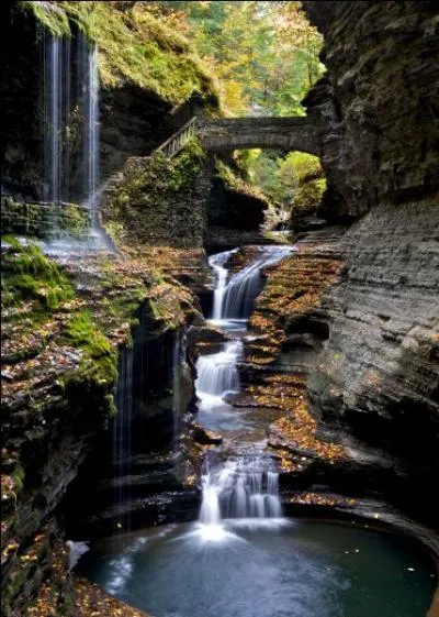 O se situent les gorges de Watkins Glen ?