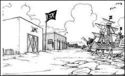 Comment s'appelle cette le ? (celle o Luffy a rencontr pour la premire fois Kobby et Alvida)