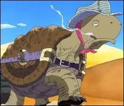 Comment s'appelle-t-elle ? (elle est la tortue gante qu'utilise Miss All Sunday pour le transport)