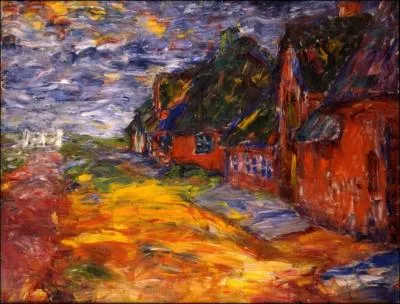 Qui a peint Maisons frissonnes ?