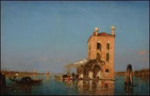 Qui a peint Maison de pcheur dans la lagune ?