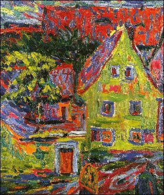 Qui a peint Paysage avec maison ?