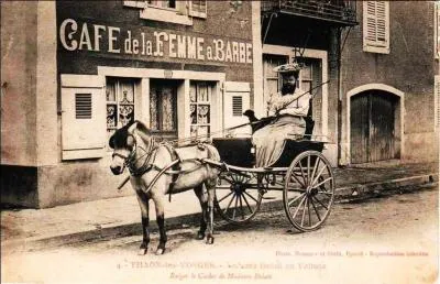 Durant la premire guerre mondiale, elle devient la mascotte des poilus en s'enrolant :