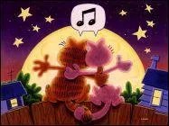 Pour conclure ce quiz, une question sur ma bande dessine favorite 'Garfield' ! Quel est le nom de la petite amie de Garfield ?